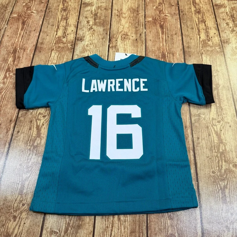 Nike Trevor Lawrence Jacksonville Jaguars Jersey Kids 2T Teal Football Sports